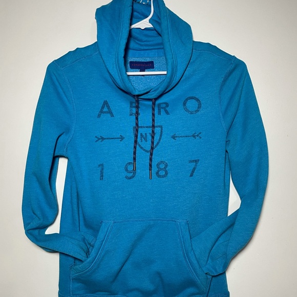 Aeropostale NYC 1987 Heritage Pull Over Hoodie S - Picture 6 of 16